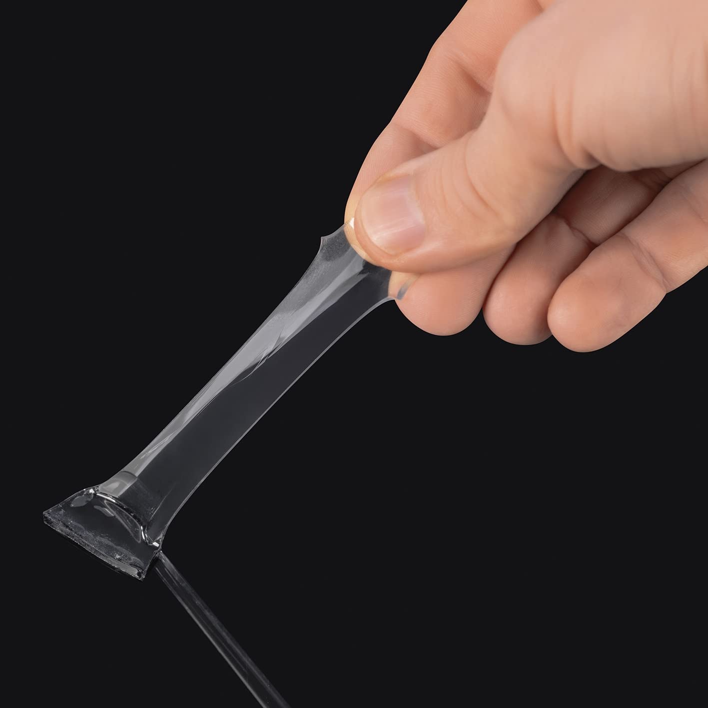 EASYmaxx Doppelseitiges Klebeband transparent 10M | abwaschbar, wiederverwendbar, rückstandslos zu entfernen | für Teppiche, Wandbilder, Fotos, Bilderrahmen, Deko u.v.m — Ansicht 5